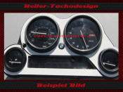 Tachoblende BMW K1200 RS Carbon Optik Folie