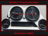 Tachoblende f&uuml;r BMW K1200 RS Carbon Optik Folie