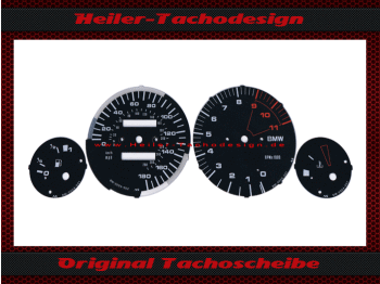 Tachoscheibe für BMW K1200 RS 180 Mph zu 300 Kmh 2001 bis 2005