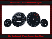 Tachoscheibe f&uuml;r BMW K1200 RS 180 Mph zu 300 Kmh...