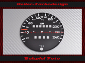 Speedometer Disc Porsche 911 930 SC