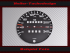 Tachoscheibe für Porsche 911 930 SC