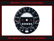Speedometer Disc for Vw Beetle 1200 Mph to Kmh