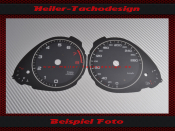 Tachoscheibe Audi Q5 8R 2008 bis 2016 Benzin 180 Mph zu...