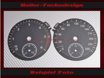 Speedometer Disc for VW Golf 6 Diesel Mph to Kmh - 1