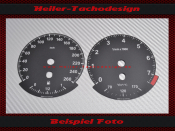 Speedometer Disc for BMW X5 X6 E70 E71 Petrol Tachometer to 7,5 Oil Display Mph to Kmh