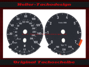 Speedometer Disc for BMW X5 X6 E70 E71 Petrol Tachometer to 7 Oil Display Mph to Kmh