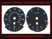Tachoscheibe für BMW X5 X6 E70 E71 Diesel Mph zu Kmh