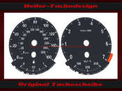 Speedometer Disc for BMW 650 Coupe Petrol 2008 Mph to Kmh