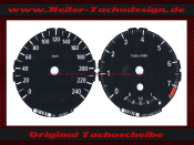 Speedometer Disc for BMW E81 E82 E84 E87 E88 1er 240 Kmh...