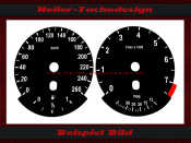 Speedometer Disc BMW E60 E61 260 to 7,5