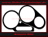 Speedometer Bezel for Yamaha FZS 600 Fazer without Logo without square Cutout