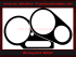 Speedometer Bezel for Yamaha FZS 600 Fazer without Logo without square Cutout