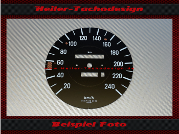 Speedometer Disc for Mercedes W107 R107 300 SL 240 Kmh electronic Speedometer