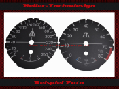 Speedometer Disc for BMW E81 E82 E84 E87 E88 1er135i Petrol Mph to Kmh
