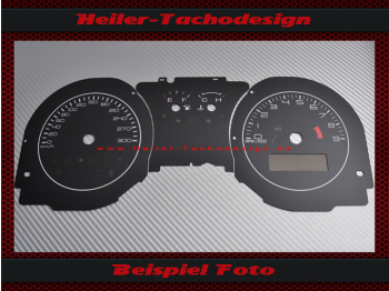 Speedometer Disc for Ford Mustang Boss Recaro 2010 to 2012 180 Mph to 280 Kmh