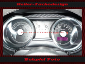 Tachoscheiben für Ford Mustang Boss Recaro 2010 bis 2012 180 Mph zu 280 Kmh