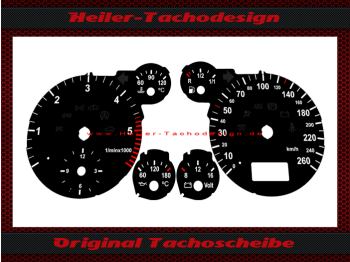 Speedometer Discs for Audi A3 8L Diesel 260 to 6