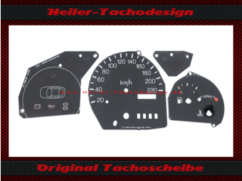 Tachoscheibe für Ford Escord Fiesta Puma Orion 220 ohne DZM