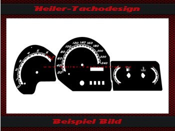 Speedometer Discs for Ford Escord Fiesta Puma Orion 240 Kmh 7000 RPM