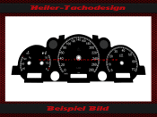 Tachoscheibe für Mercedes W163 280 Kmh 3 Fenster