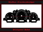 Tachoscheibe für Mercedes W163 280 Kmh 3 Fenster