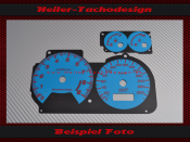 Speedometer Discs for Subaru Impreza 22B STi  1998 180 Mph to 280 Kmh