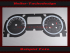 Tachoscheibe für Ford Mustang GT 2013 160 Mph zu 260 Kmh