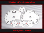 Speedometer Disc for Chevrolet Corvette C6 200 Mph to 320 Kmh