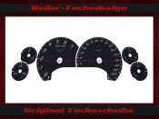 Speedometer Disc for Chevrolet Corvette C6 200 Mph to 320 Kmh