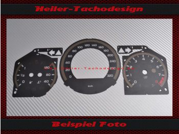 Speedometer Disc for Mercedes W204 C Class C63 AMG Mph to Kmh