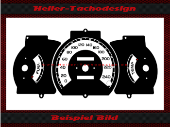 Speedometer Disc for Mitsubishi Colt CA0 CA0W 240 Kmh without Tachometer