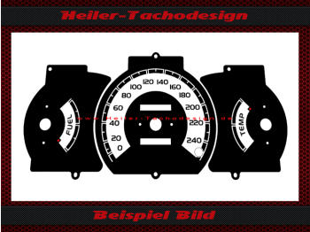 Tachoscheibe für Mitsubishi Colt CA0 CA0W 240 Kmh ohne DZM