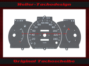 Speedometer Disc for Mitsubishi Colt CA0 CA0W 240 Kmh without Tachometer