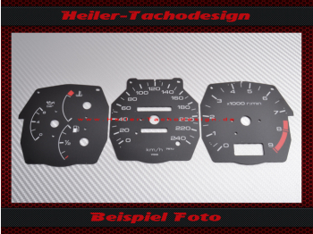 Speedometer Disc for Nissan Primera P10 GT 240 Kmh