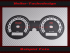 Speedometer dial and tachometer for Ducati S2R