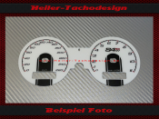 Speedometer dial and tachometer for Ducati Monster S4RS