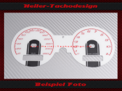 Speedometer dial and tachometer for Ducati Monster S4RS