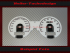 Speedometer dial and tachometer for Ducati Monster S4RS
