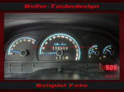 Speedometer dials for Opel Astra F Calibra Vectra A all scales