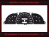 Speedometer dials for Opel Astra F Calibra Vectra A all scales