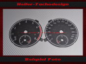 Tachoscheibe für VW EOS bis 2011 Mph zu Kmh