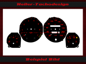 Speedometer Disc for Opel Corsa B Tigra 1 220 Kmh
