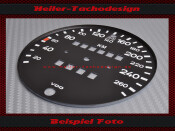 Speedometer Disc Porsche 911 Carrera Targa Coupe Mph to Kmh