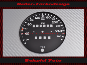 Speedometer Disc for Porsche 911 Carrera Targa Coupe Mph...