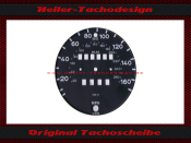 Speedometer Disc for Porsche 911 Carrera Targa Coupe Mph to Kmh