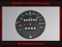 Speedometer Disc for Porsche 911 Carrera Targa Coupe Mph to Kmh