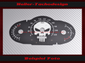 Tachoscheibe für Harley Davidson V Rod VRSC VRSCA 2002 2003 Mph zu Kmh