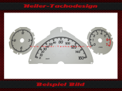 Speedometer Disc for Smart Fortwo before Facelift 100 Mph...