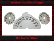 Speedometer Smart Fortwo before Facelift Mph to Kmh